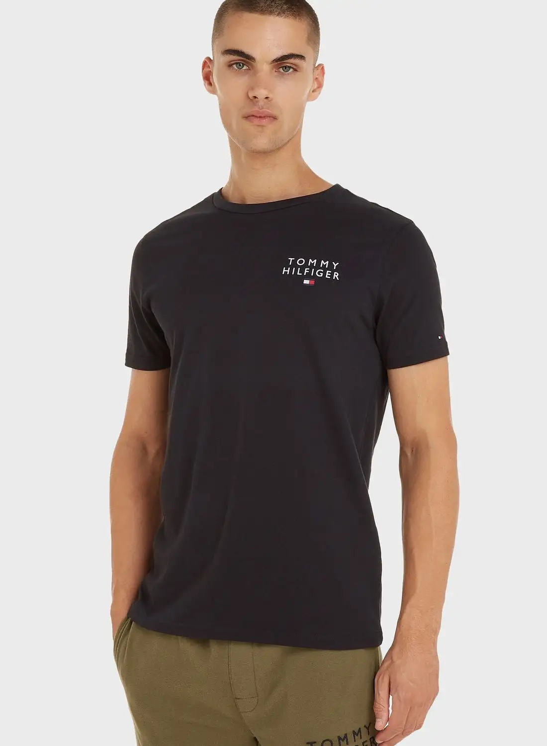 TOMMY HILFIGER Logo Crew Neck T-Shirt