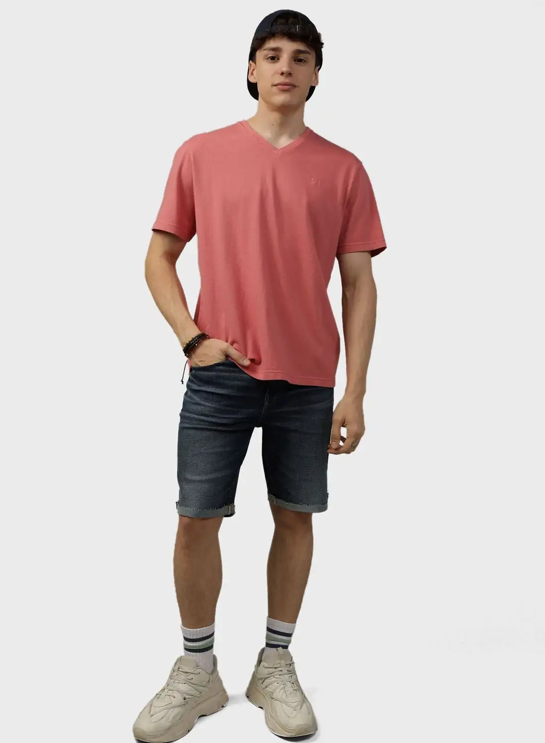 American Eagle Logo V-Neck T-Shirt