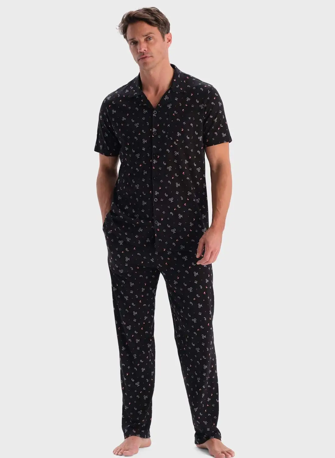 dagi Nightwear Shirt & Trouser Set