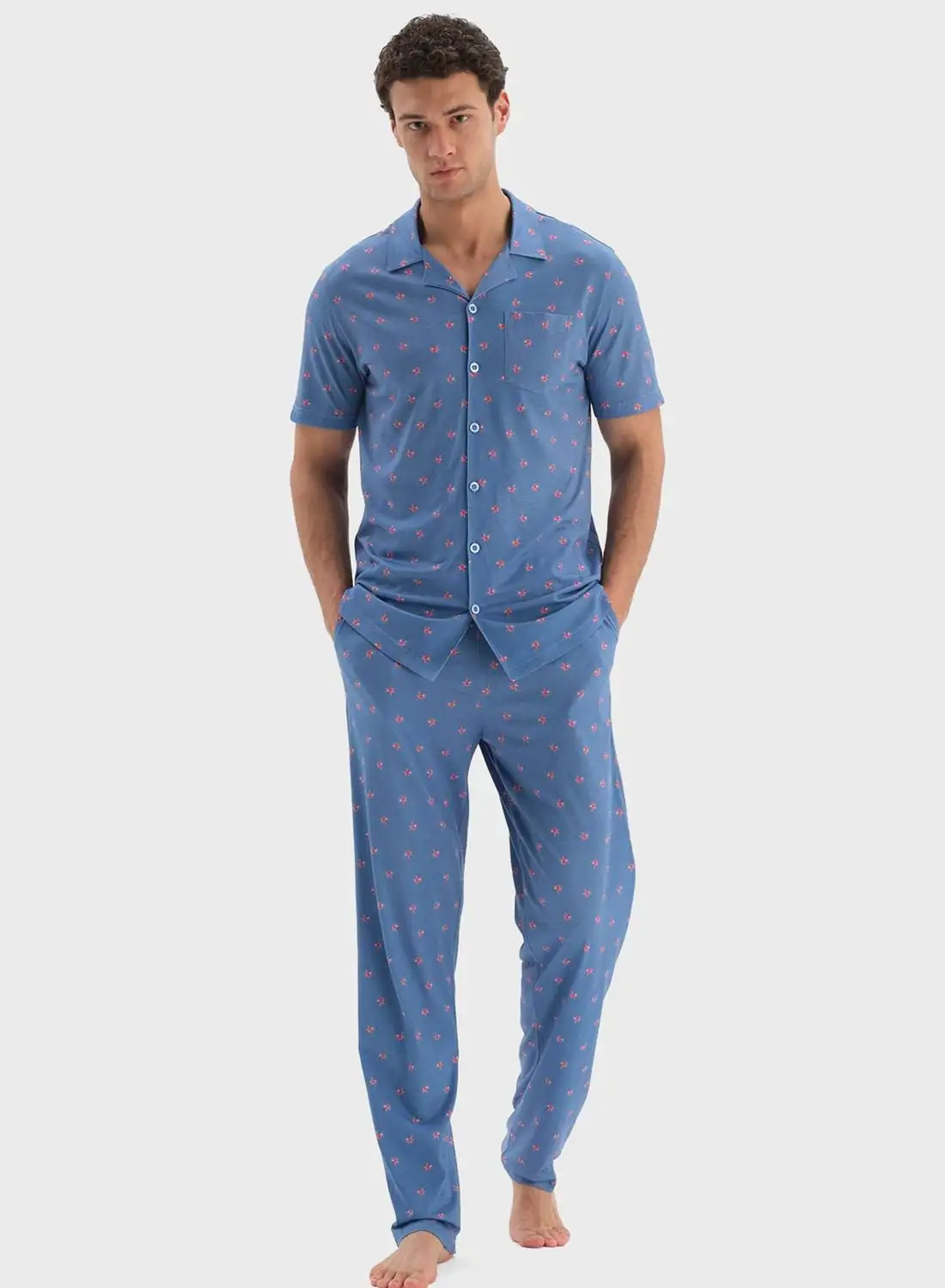 dagi Nightwear Shirt & Trouser Set