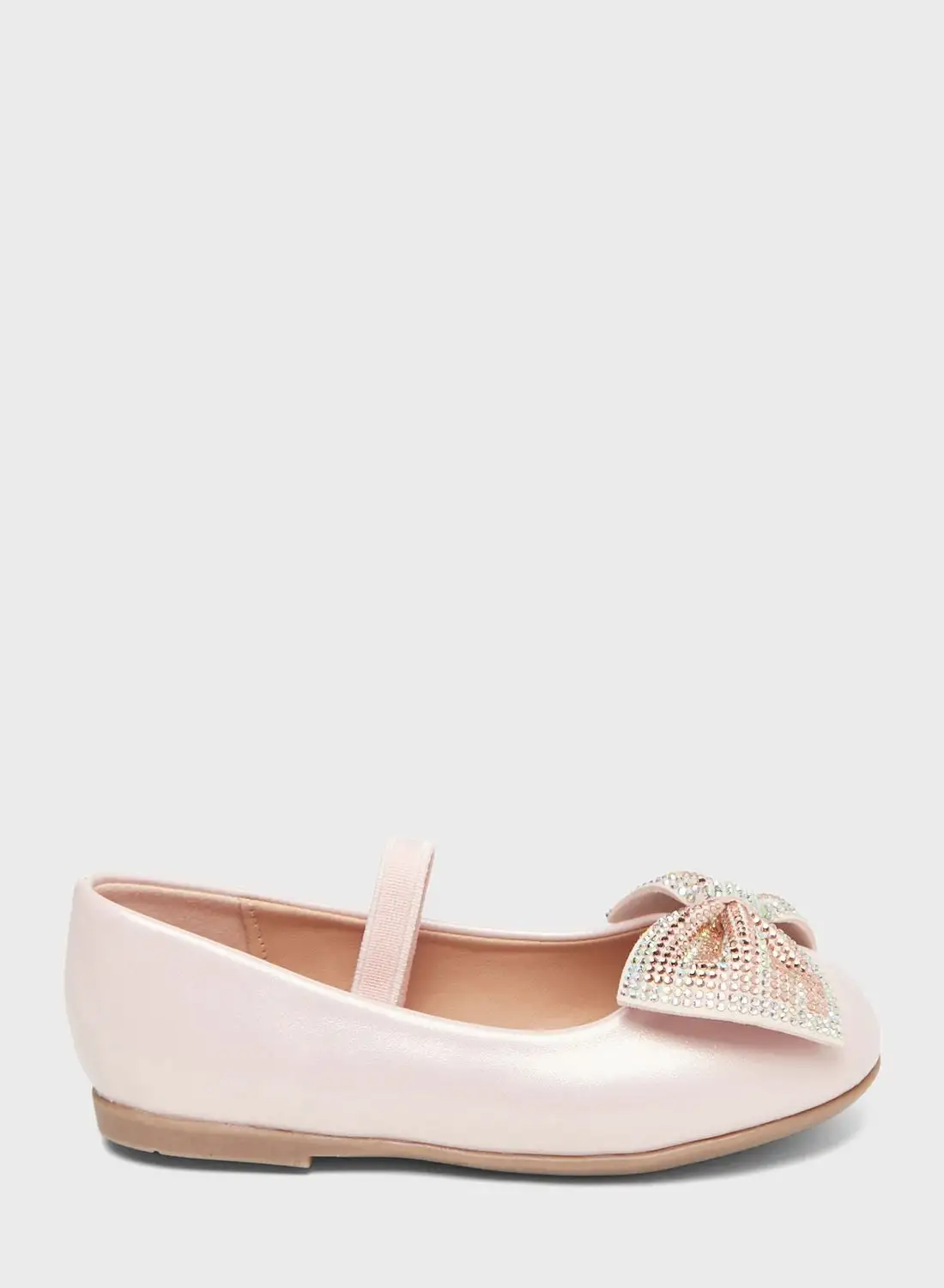 shoexpress Kids Bow Detail Ballerinas