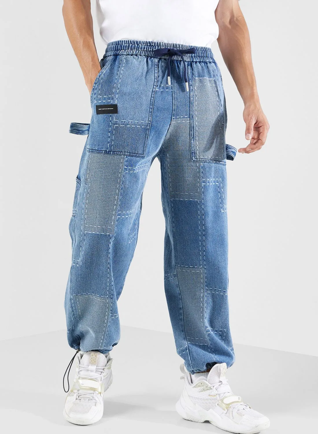 mod wave movement Cowboy Pants