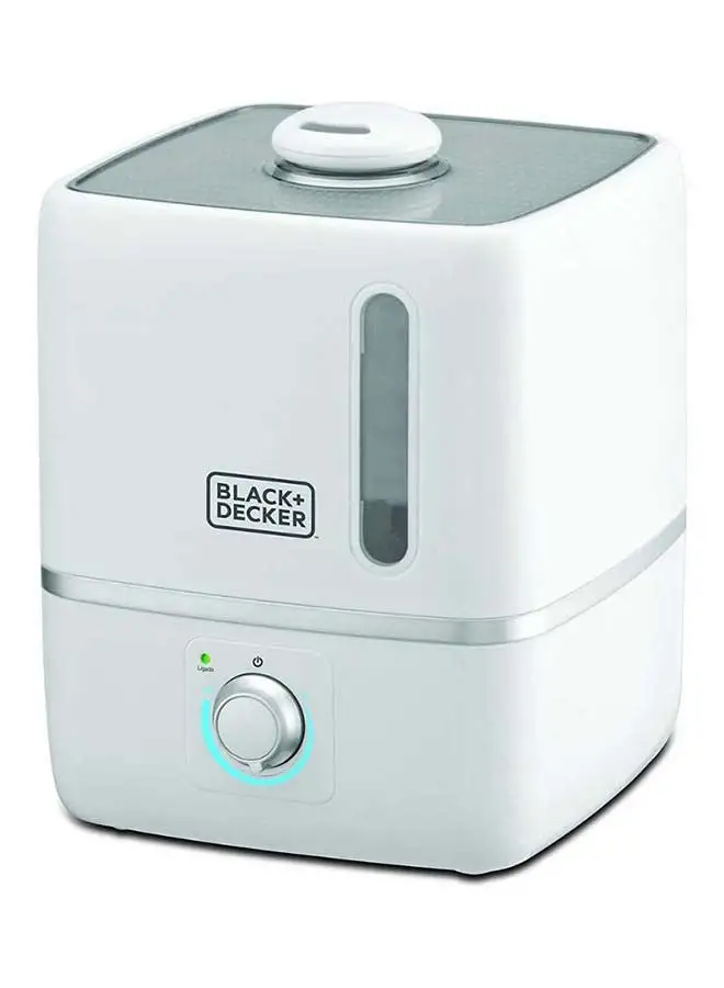 BLACK+DECKER 3L Compact Ultrasonic Air Humidifier with High Performance for Home and Office HM3000-B5 White