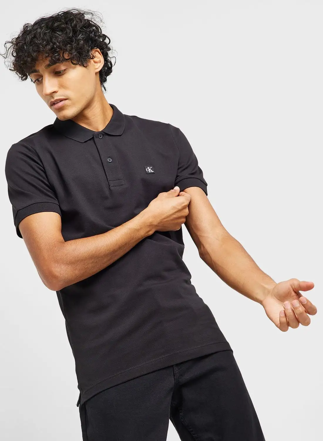 Calvin Klein Jeans Monogram Polo