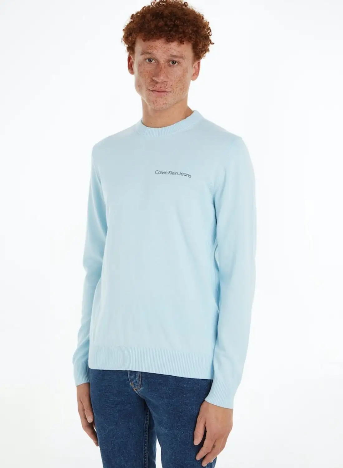 Calvin Klein Jeans Logo Crew Neck Sweater