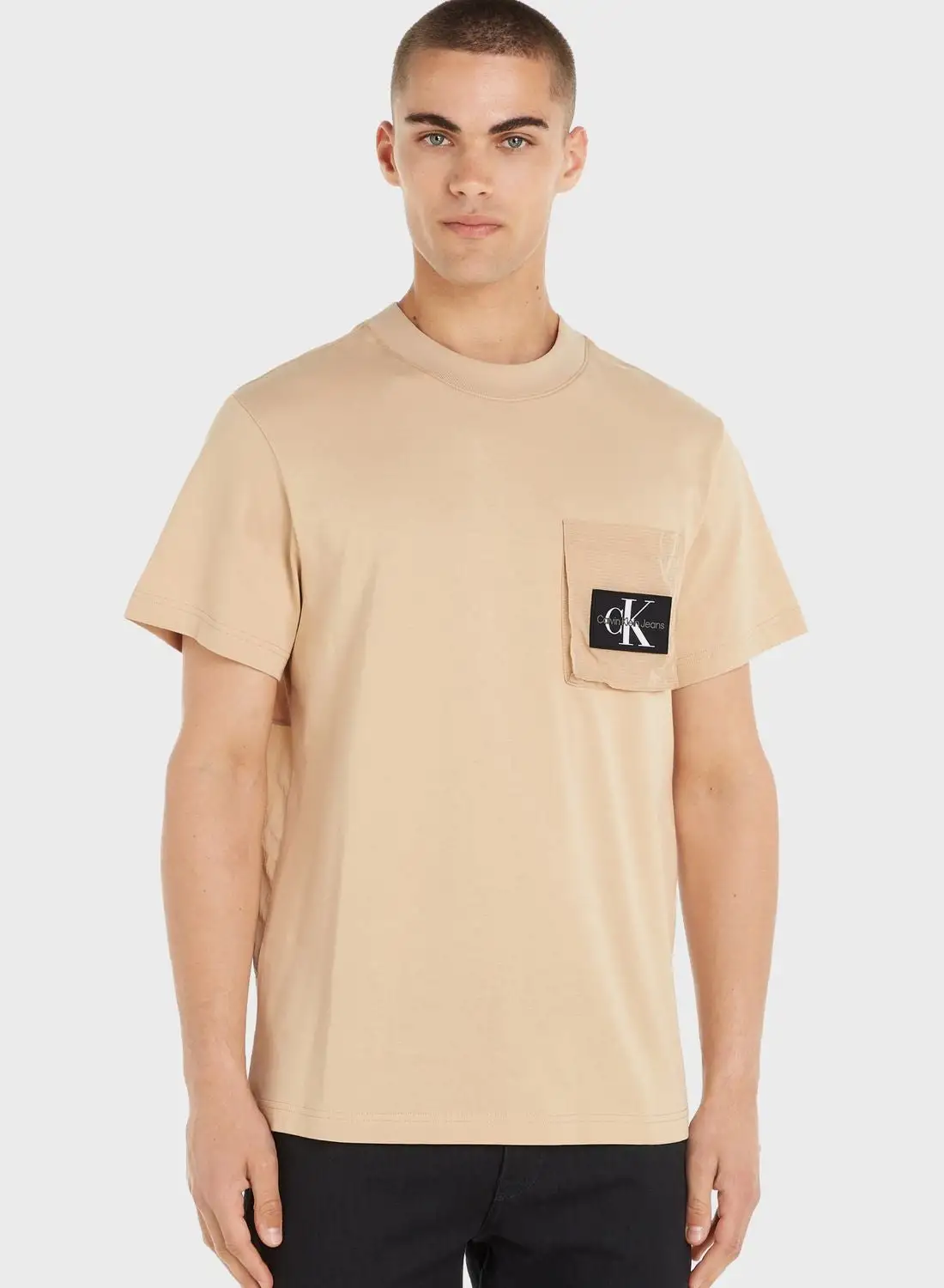 Calvin Klein Jeans Logo Crew Neck T-Shirt