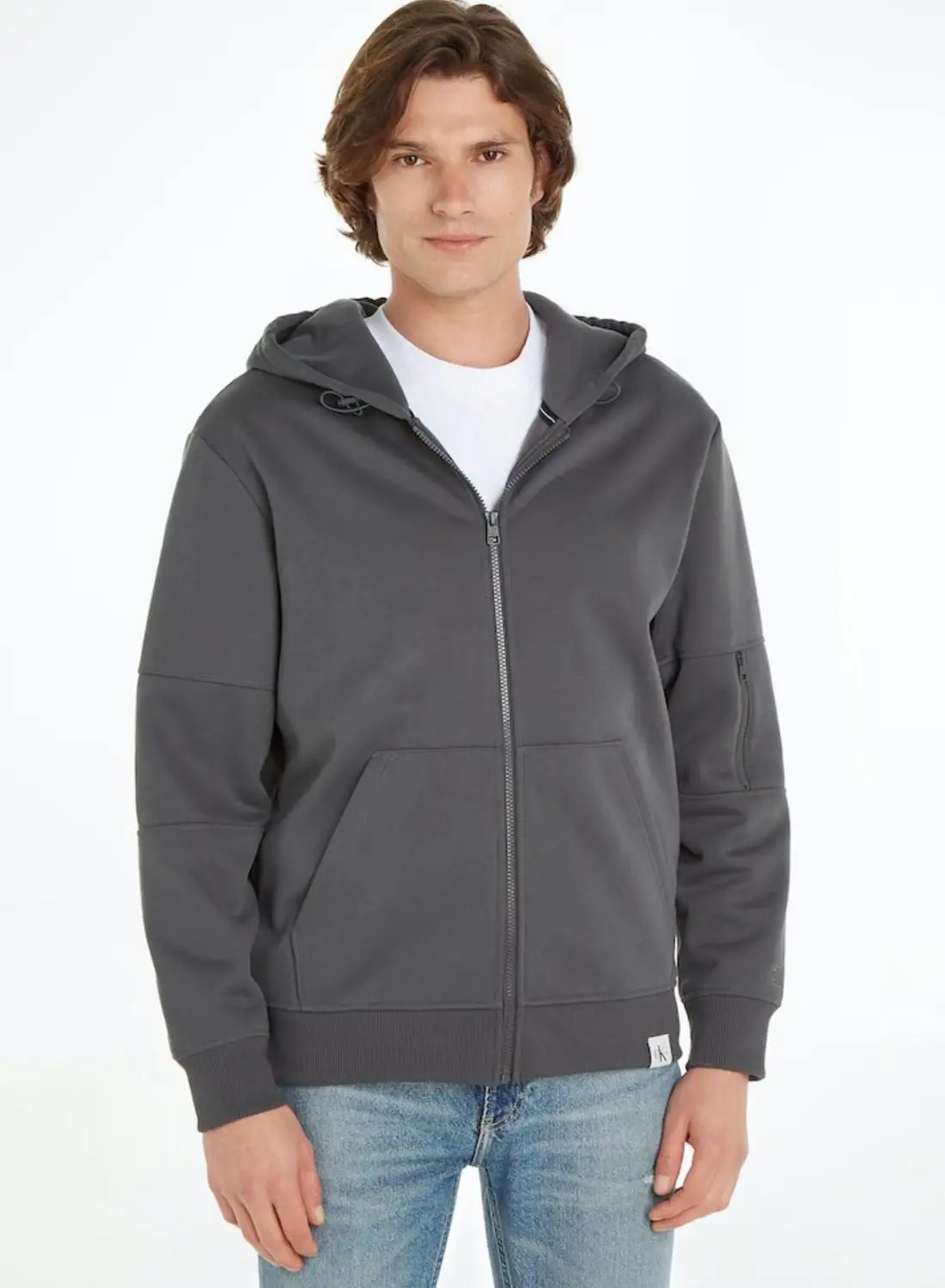 Calvin Klein Jeans Essential Zip Through Hoodie