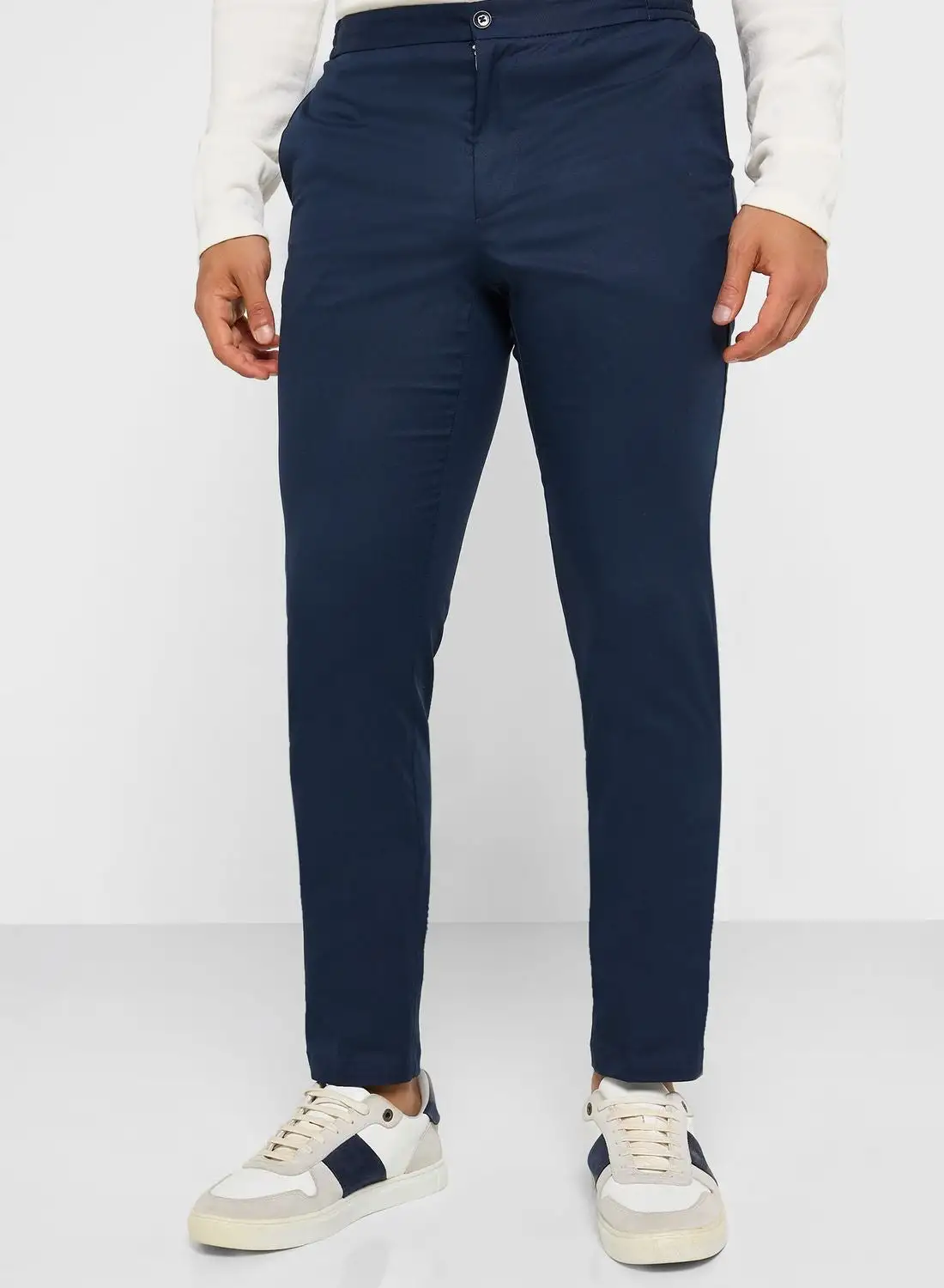 Hackett Drawstring Slim Fit Chinos