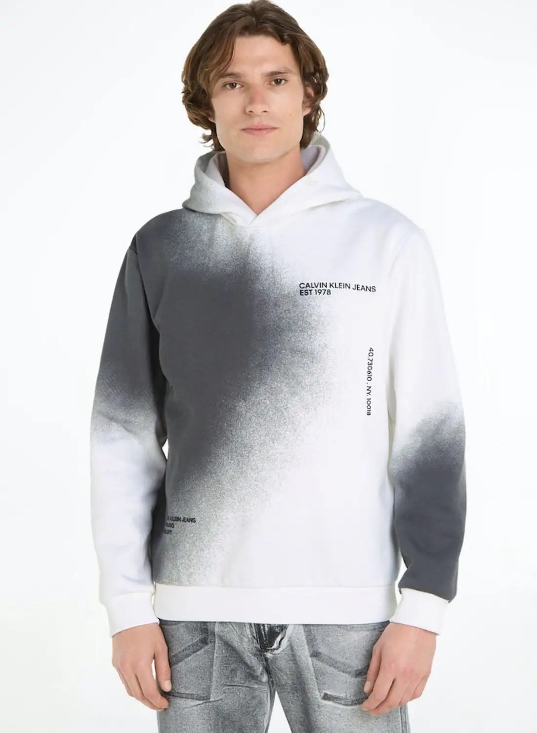 Calvin Klein Jeans Spray Aop Hoodie