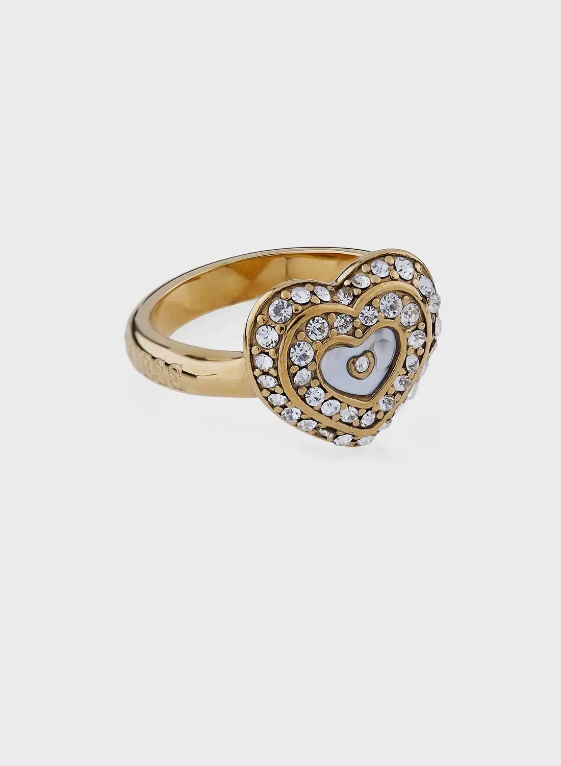 GUESS Heart Solitaire Ring