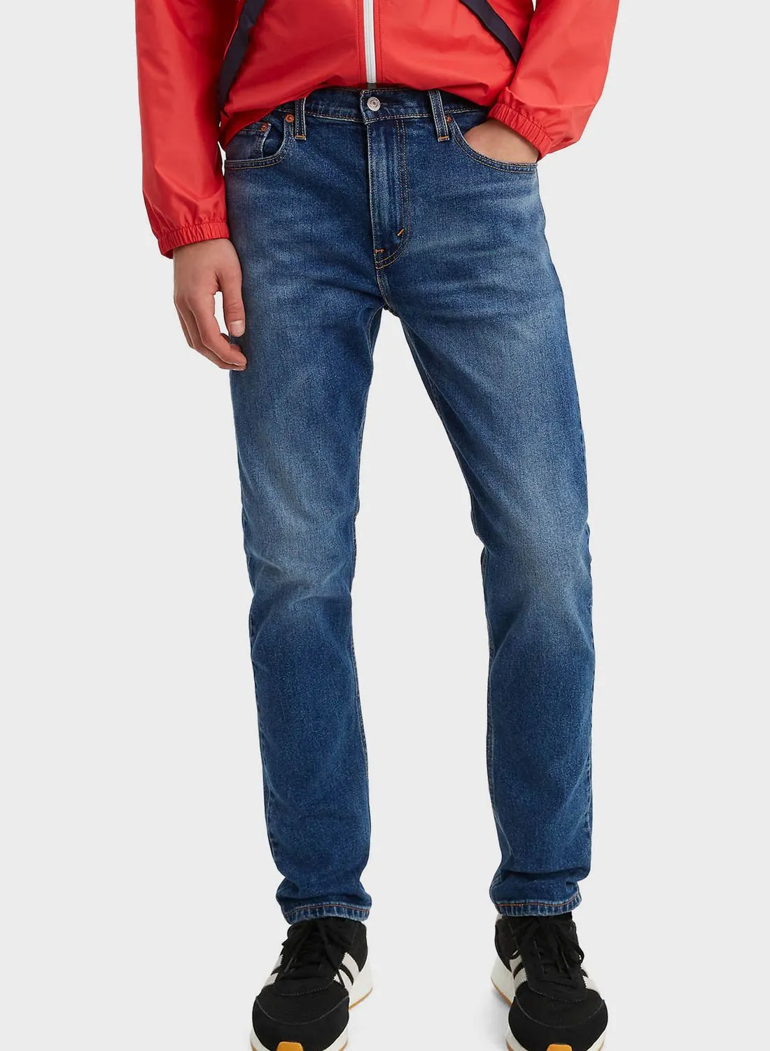 Levi's Light Wash Straight Fit Jeans