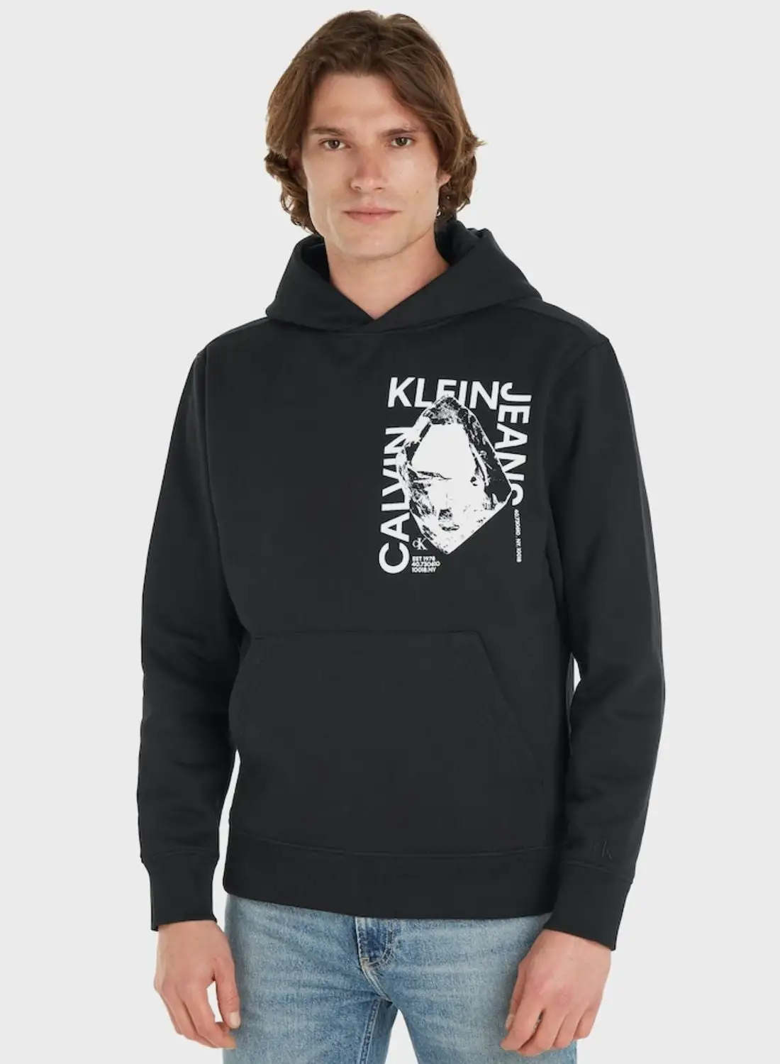 Calvin Klein Jeans Modern Metals Graphic Hoodie