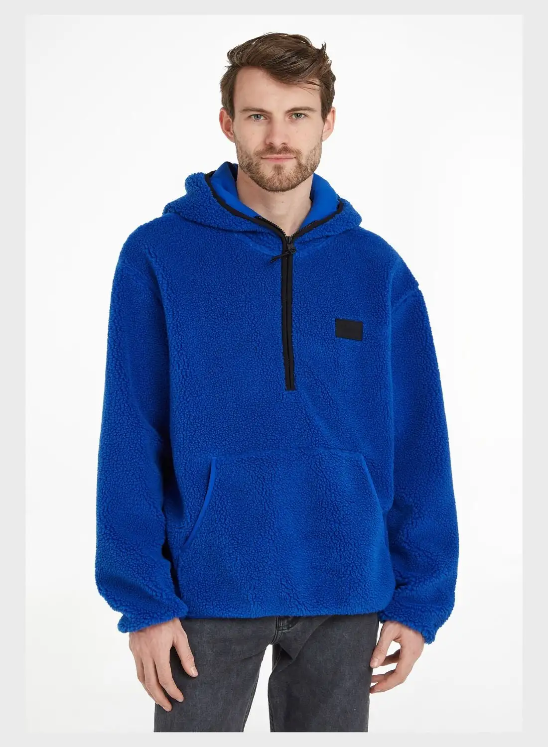 Calvin Klein Jeans Half Zippered Hoodie