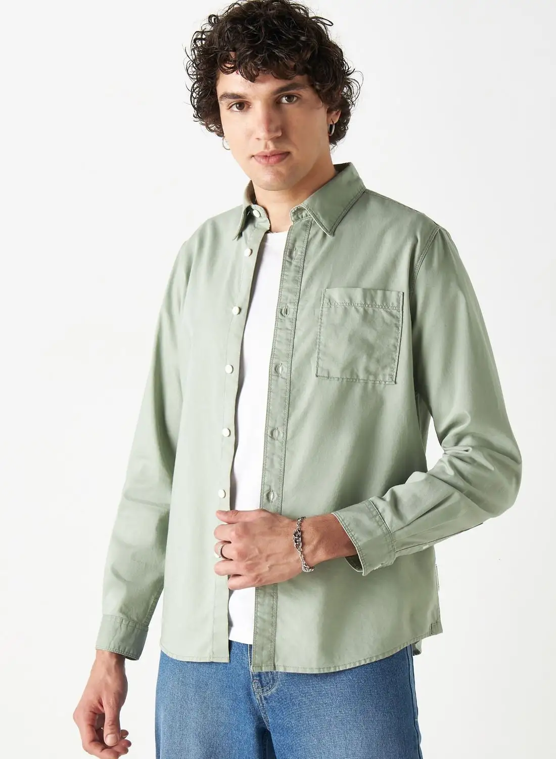 Lee Cooper Essentials  Relaxed
  Fit Shirts