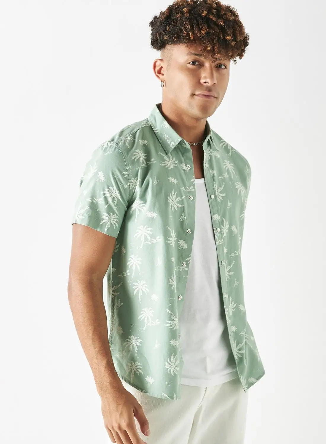 Lee Cooper Printed  Relaxed
  Fit Shirt