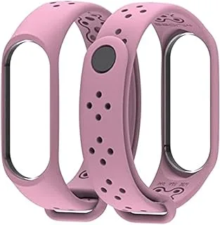 Warable Devices Accessories - strap band 4 newest my 3 silicone replacement for Xiáomí miband (Pink)