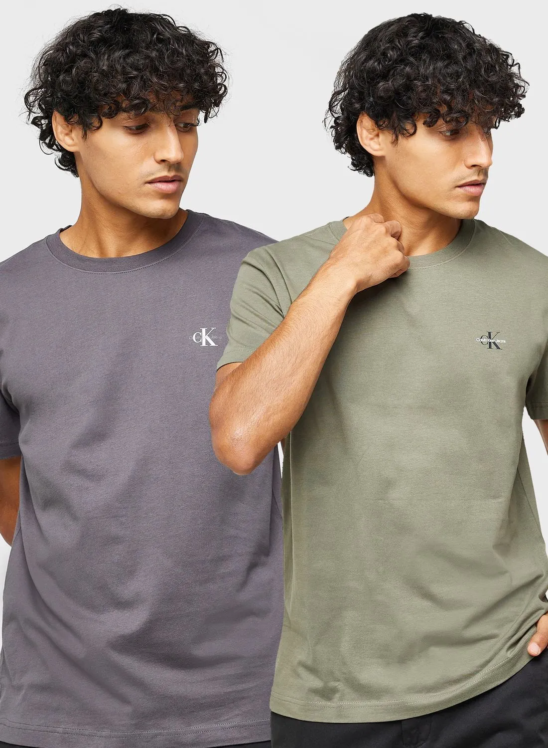 Calvin Klein Jeans 2 Pack Assorted Monologo T-Shirt