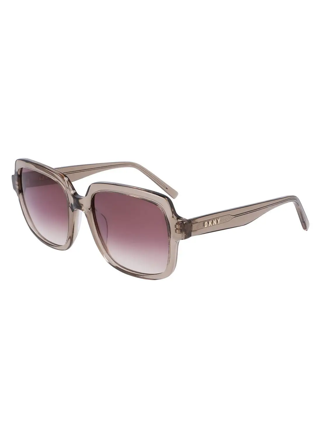 DKNY Full Rim Acetate Square Dkny Sun Dk540S 5419 (272) Crystal Taupe