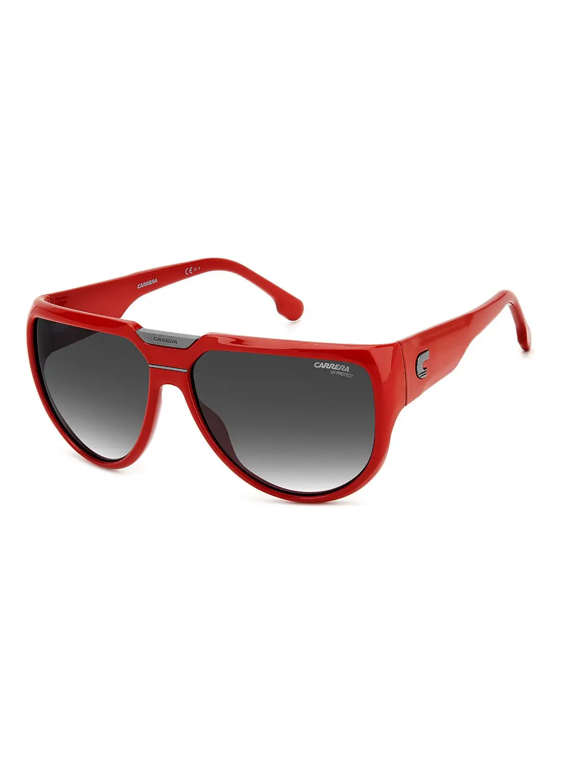 Carrera Unisex UV Protection Pilot Sunglasses - Flaglab 13 Red 62 - Lens Size: 62 Mm