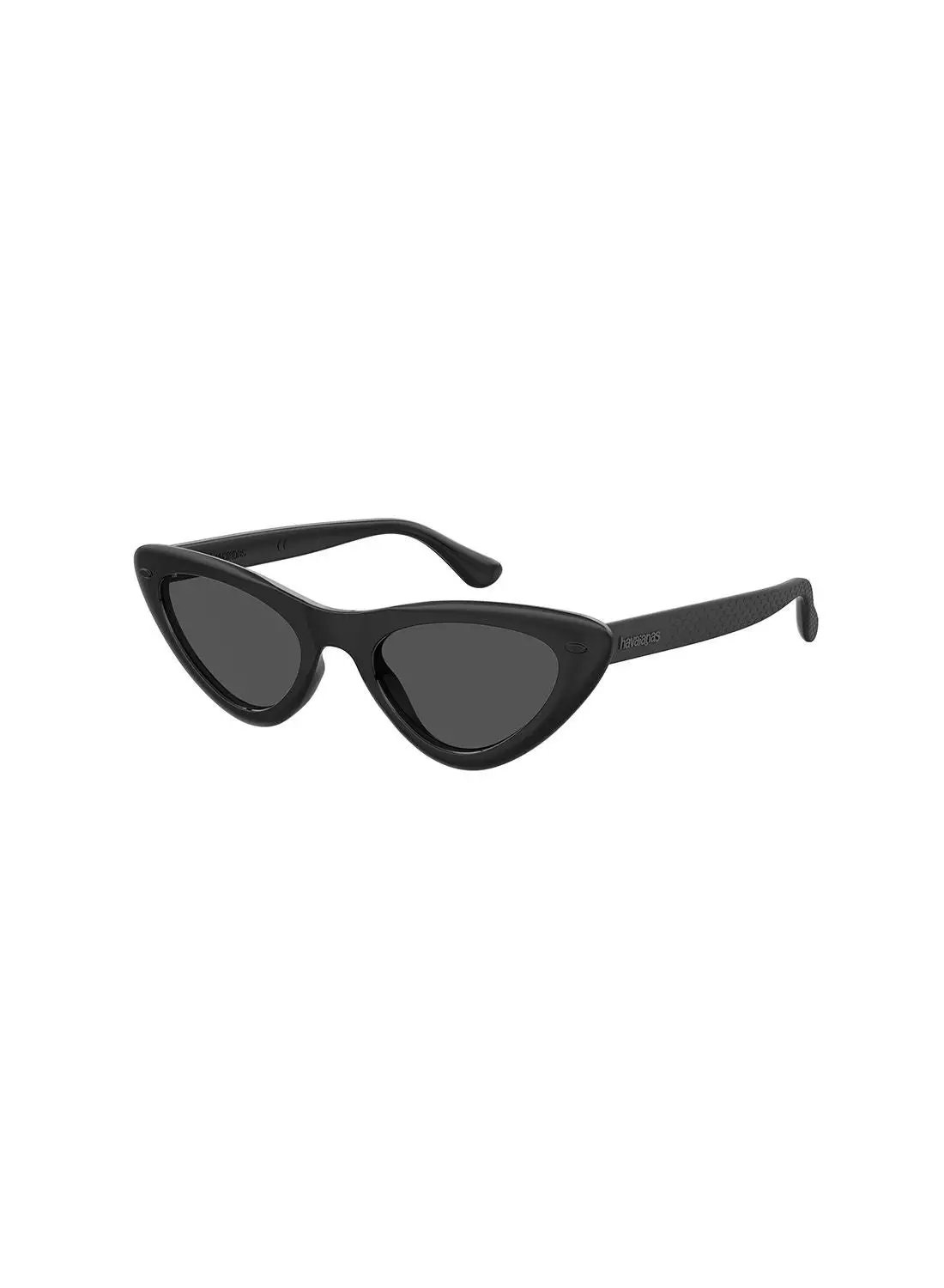 havaianas Women's UV Protection Cat Eye Sunglasses - Pipa Black 53 - Lens Size: 53 Mm