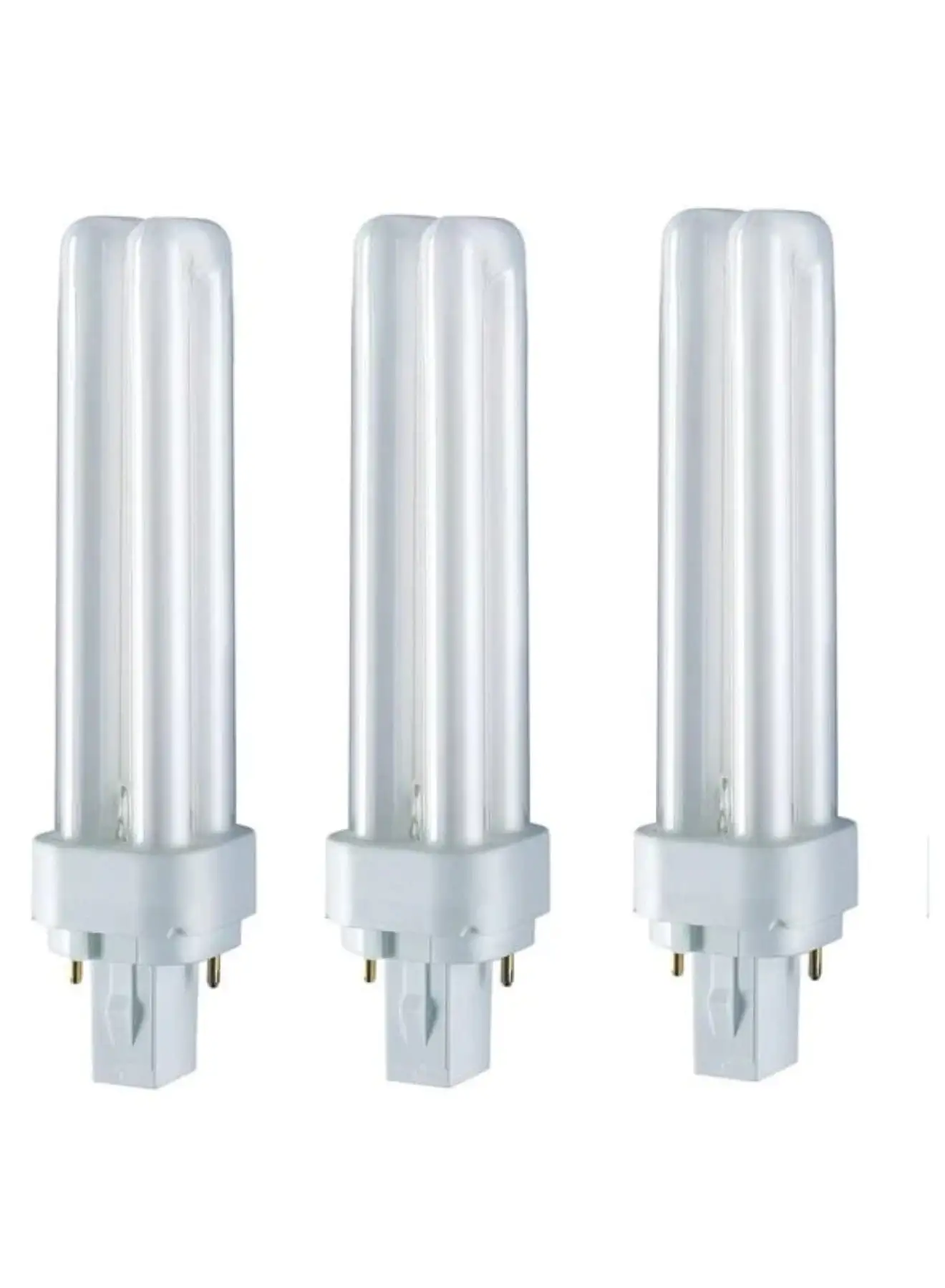 Osram Osram Compact Fluorescent Lamp 18 W 2 Pin Warm White, Pack of 3