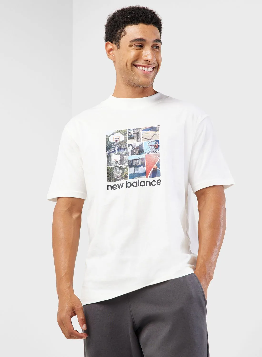 New Balance Hoops Graphic T-Shirt