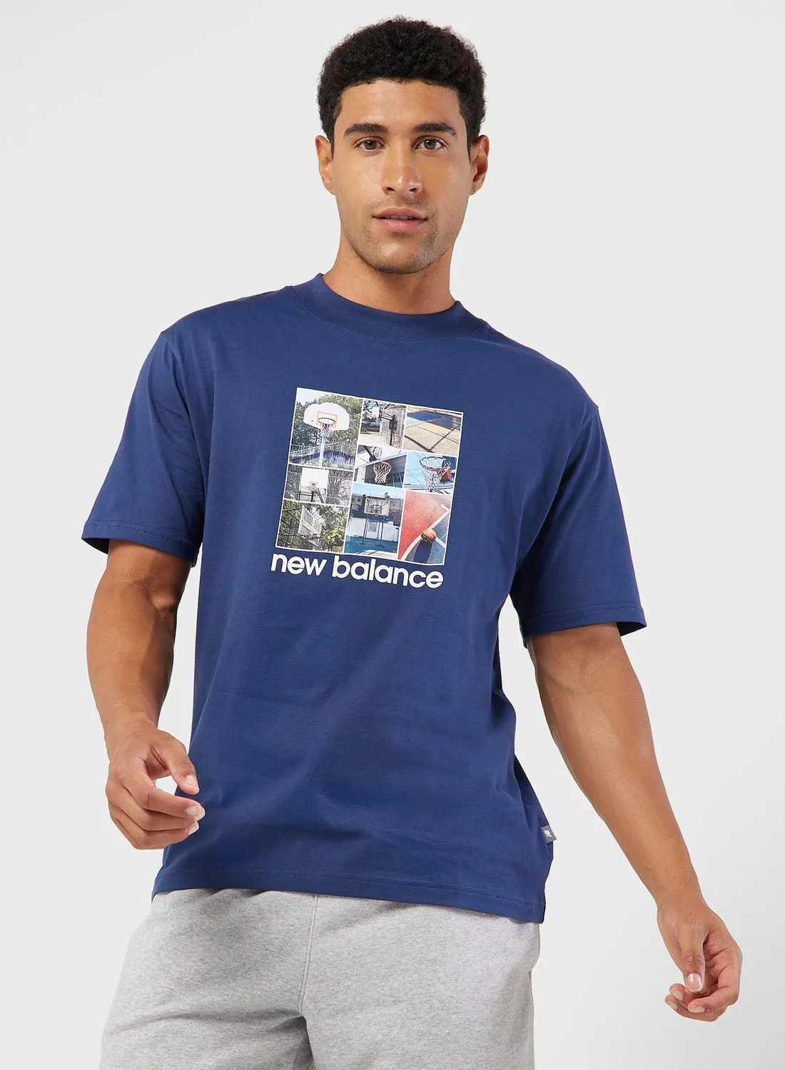 New Balance Hoops Graphic T-Shirt