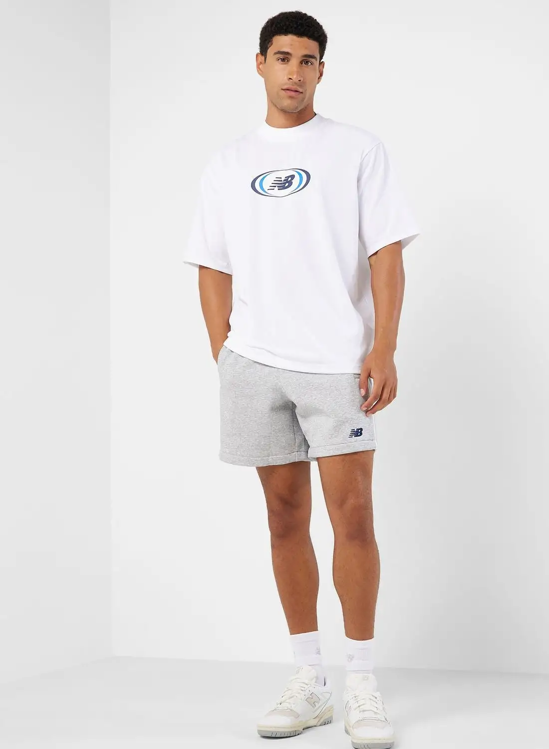 New Balance Hoops Fleece Shorts