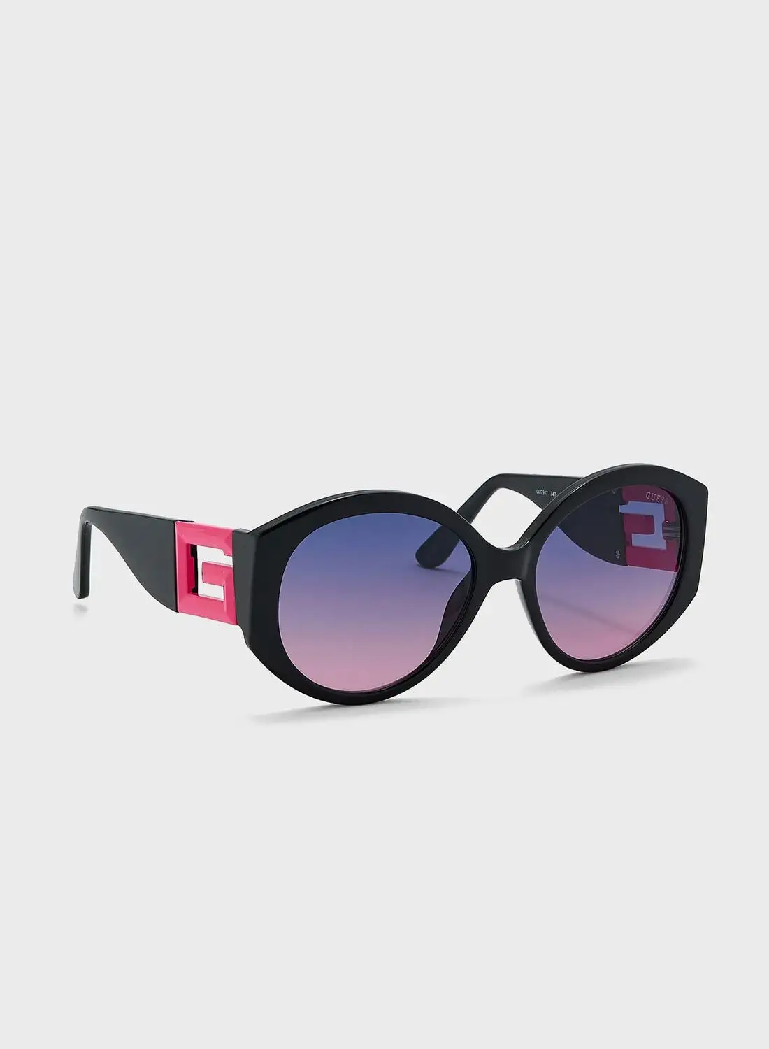 GUESS Half Frame Shape Sunglasses