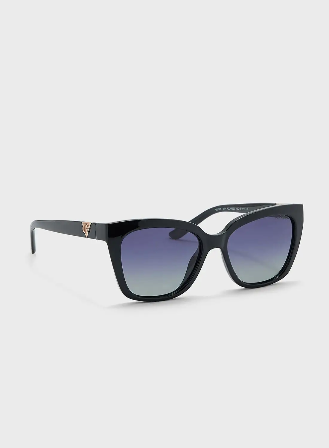 GUESS Gradient Oversized Rectangle Shape Sunglasses