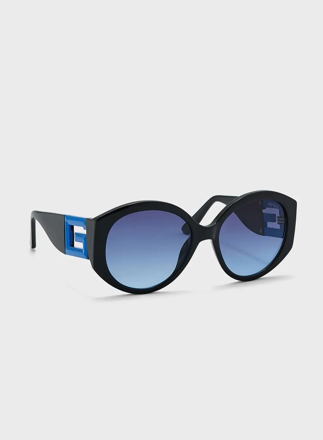 GUESS Half Frame Shape Sunglasses