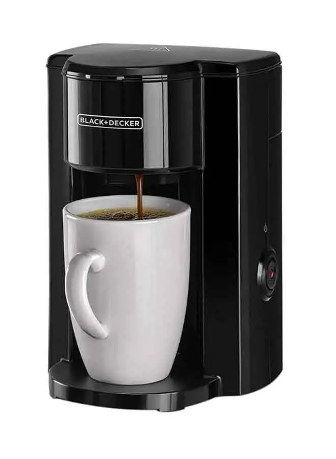 BLACK+DECKER Coffee Machine One Cup Coffee Maker for Drip Coffee And Espresso With Coffee Mug DCM25N-B5 125.0 ml 350.0 W DCM25N-B5 Jet Black