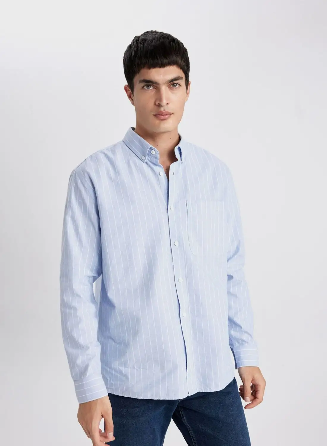 DeFacto Man Relax Fit Long Sleeve Shirt