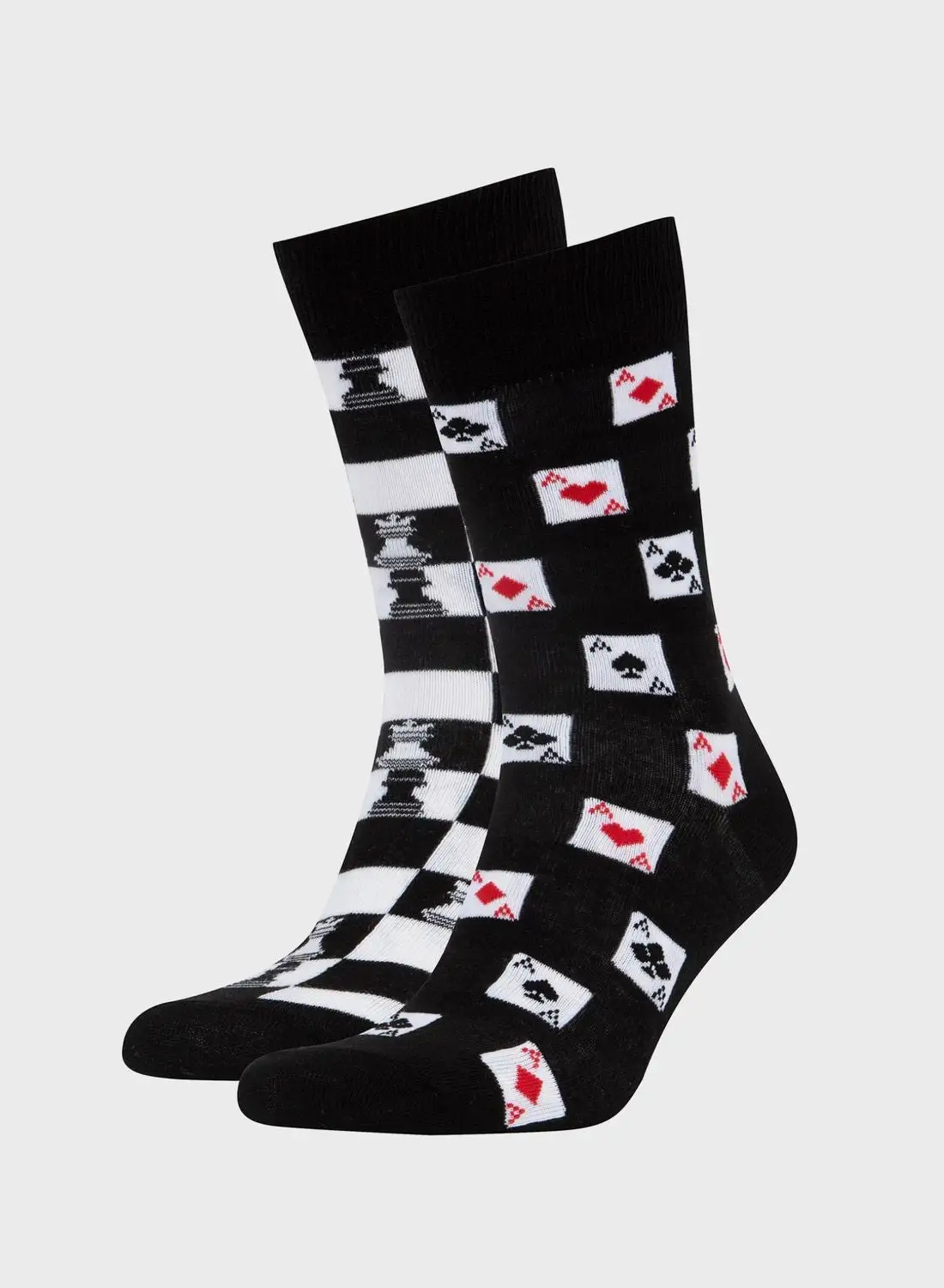 DeFacto Man 2-Pack High Cut Socks