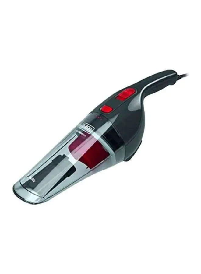 BLACK+DECKER Plastic Vacuum Cleaner 0.37 L 12.5 W NV1210AV-B5 Black/Clear/Red