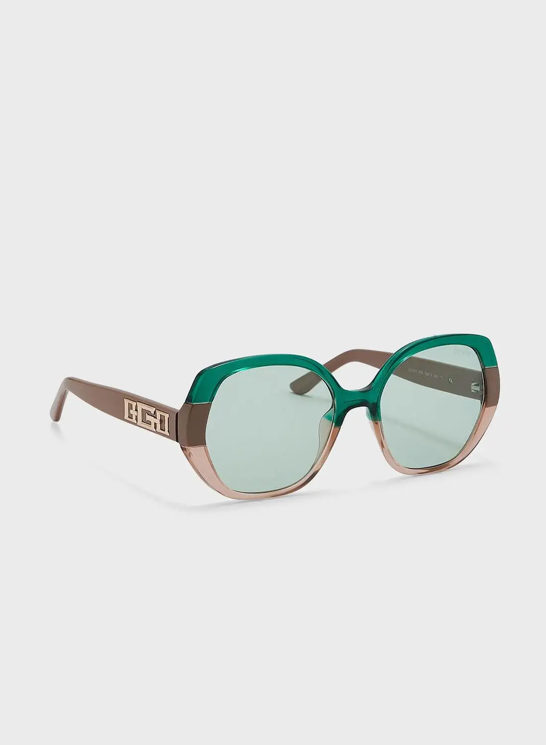 GUESS Half Frame Shape Sunglasses