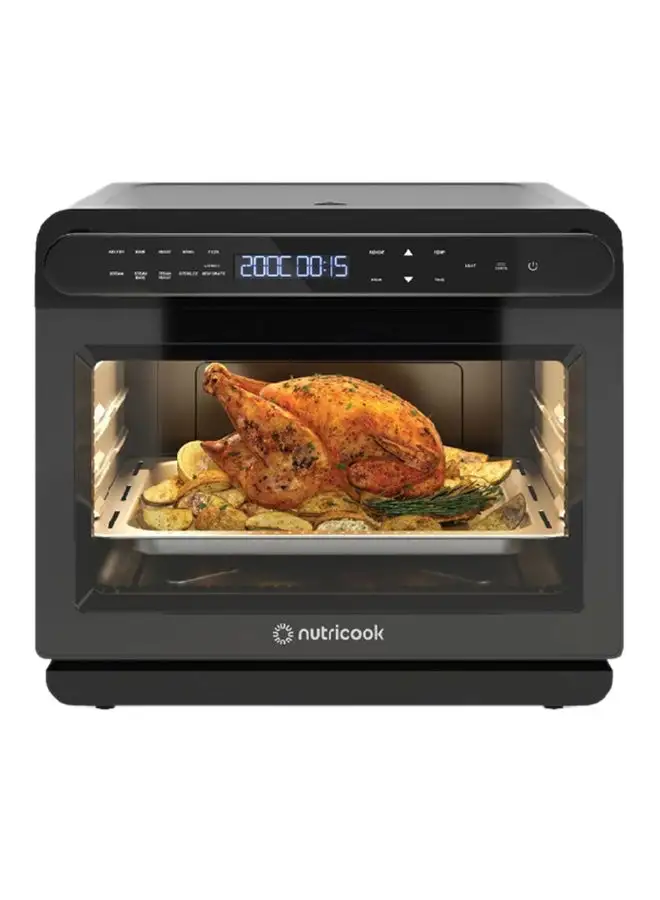 nutricook Steam Air Fryer Oven 24 L 1600 W NC-ST01K Black