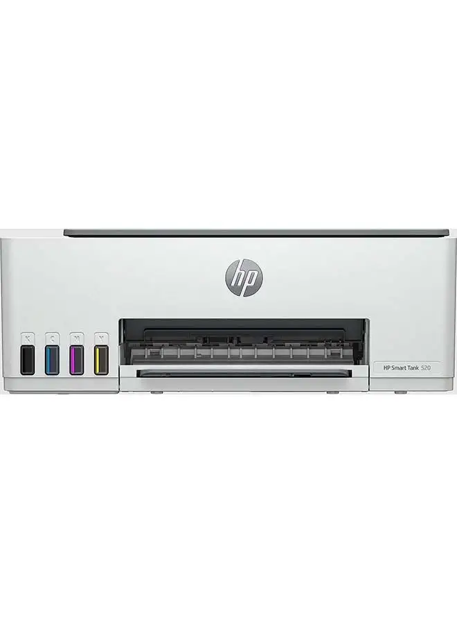 HP Smart Tank 520 All In One Printer, Print, Scan, Copy, Print up to 18000 black or 6000 color pages - [1F3W2A] Grey