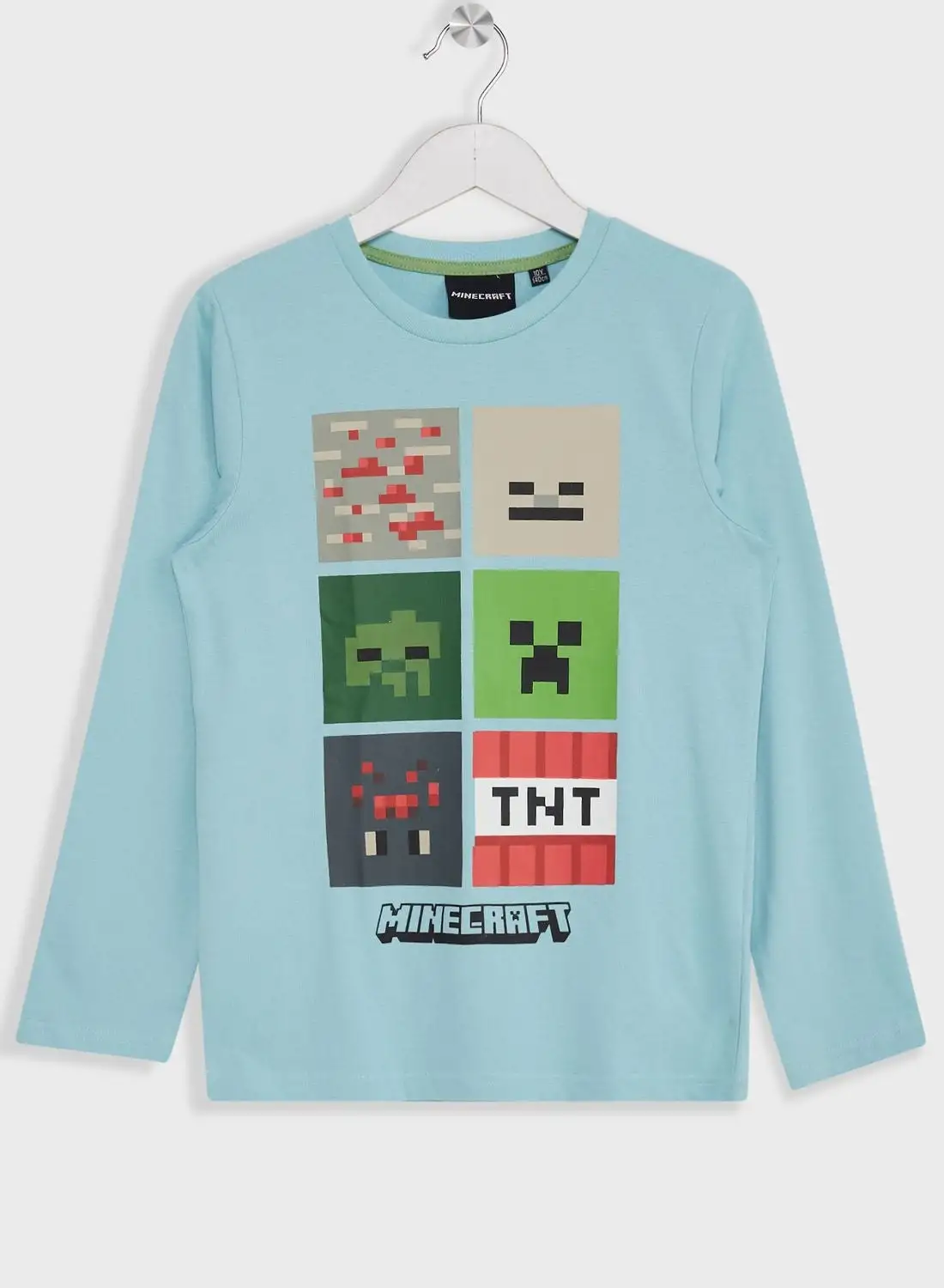 MINECRAFT Minecraft Boys Printed Long Sleeve T-Shirt