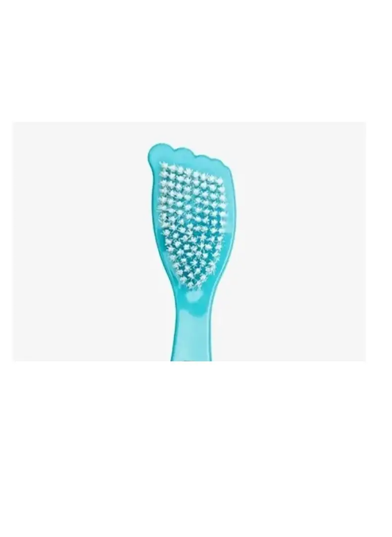 Vega Two Side Foot Scrubber - FOOT BRUSH WITH PUMIC STONE - Blue 17 x 5cm