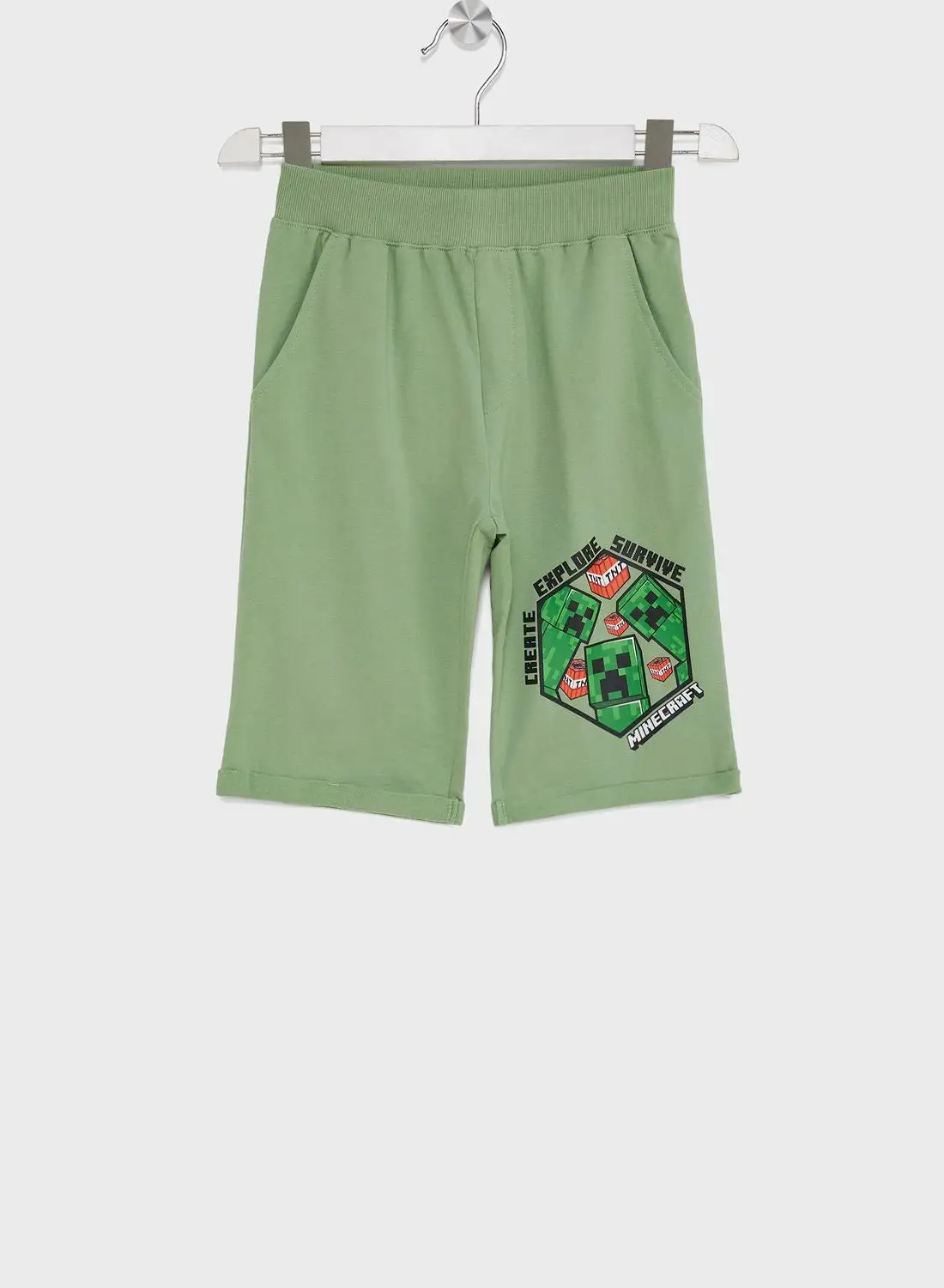 MINECRAFT Minecraft Boys Printed Shorts