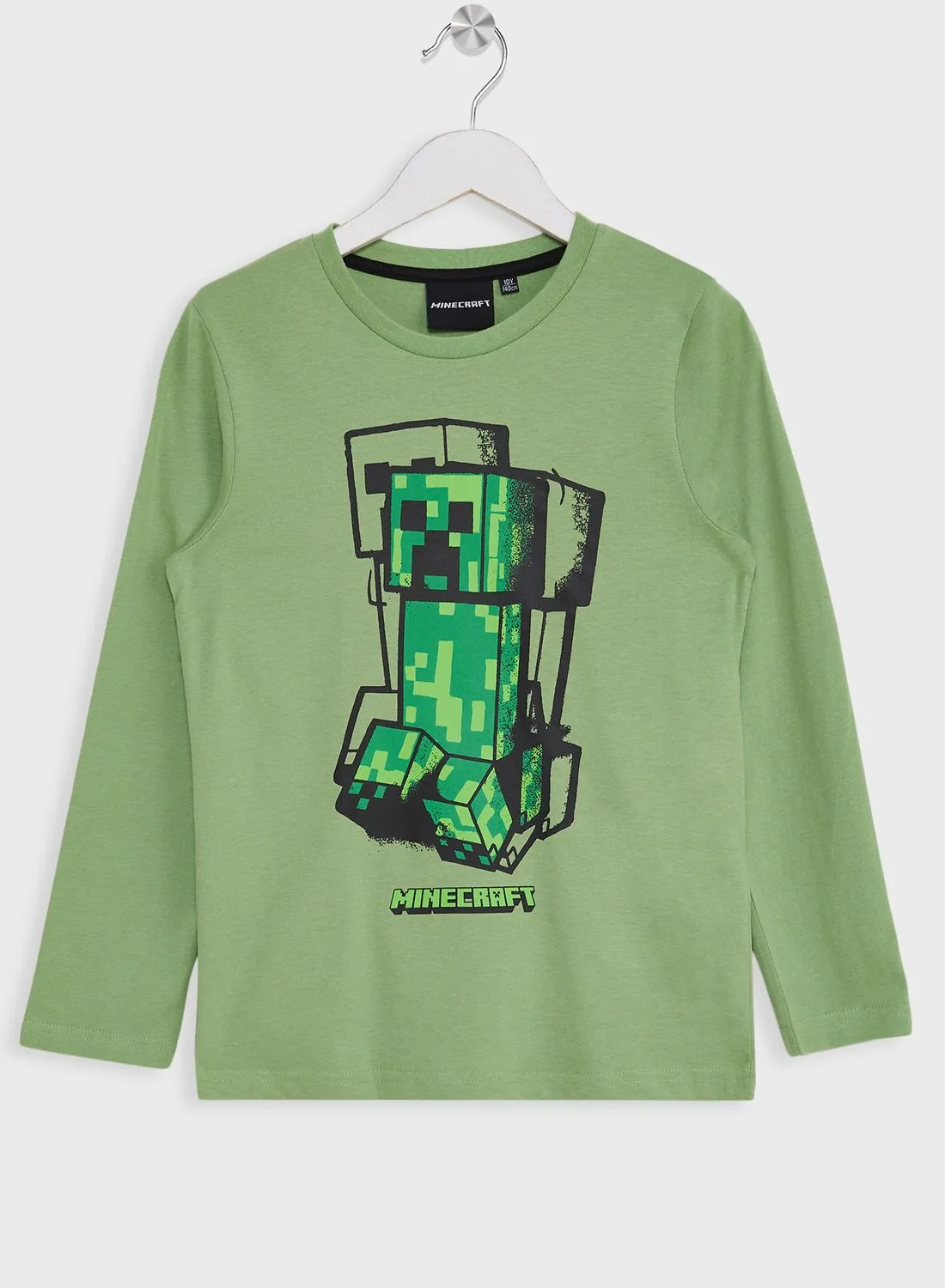 MINECRAFT Minecraft Boys Printed Long Sleeve T-Shirt