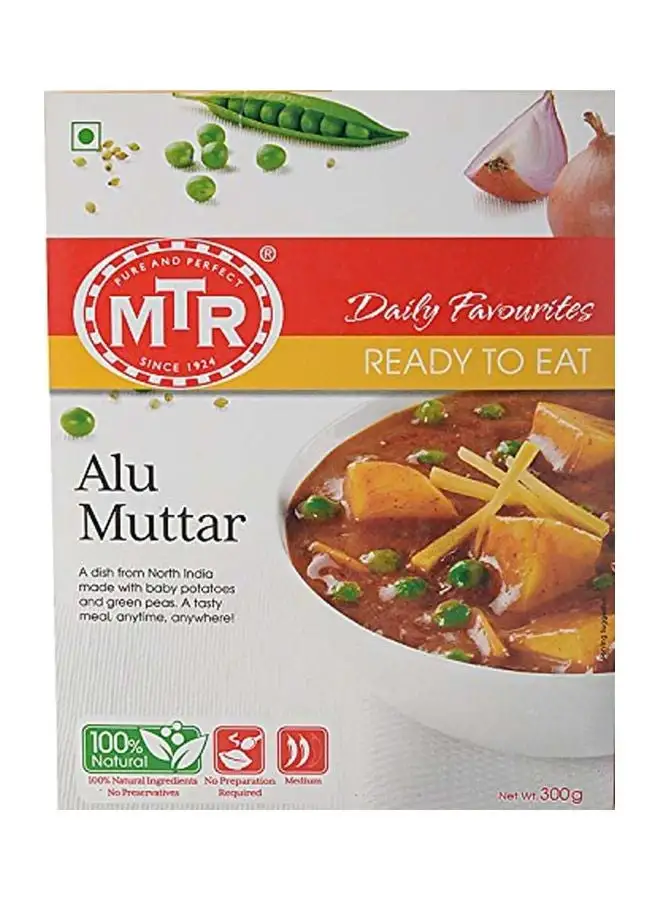 MTR Ready To Eat Alu Muttar 300grams