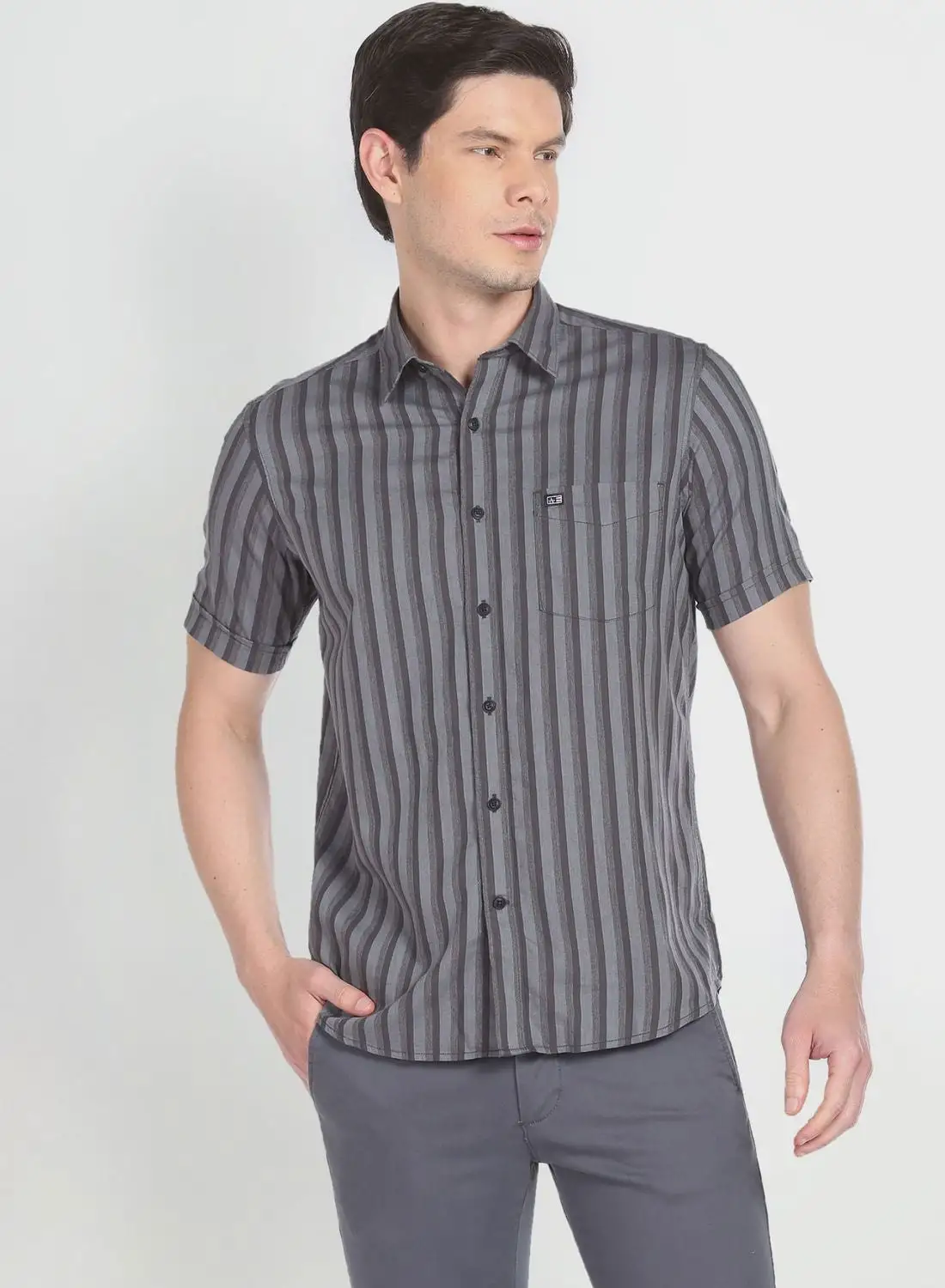 Arrow Striped Regular Fit Shirt