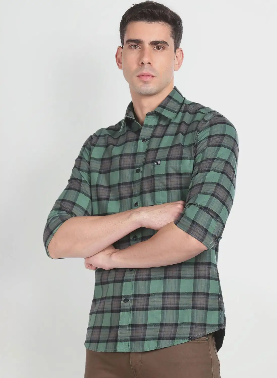 Arrow Checked Regular Fit Shirt