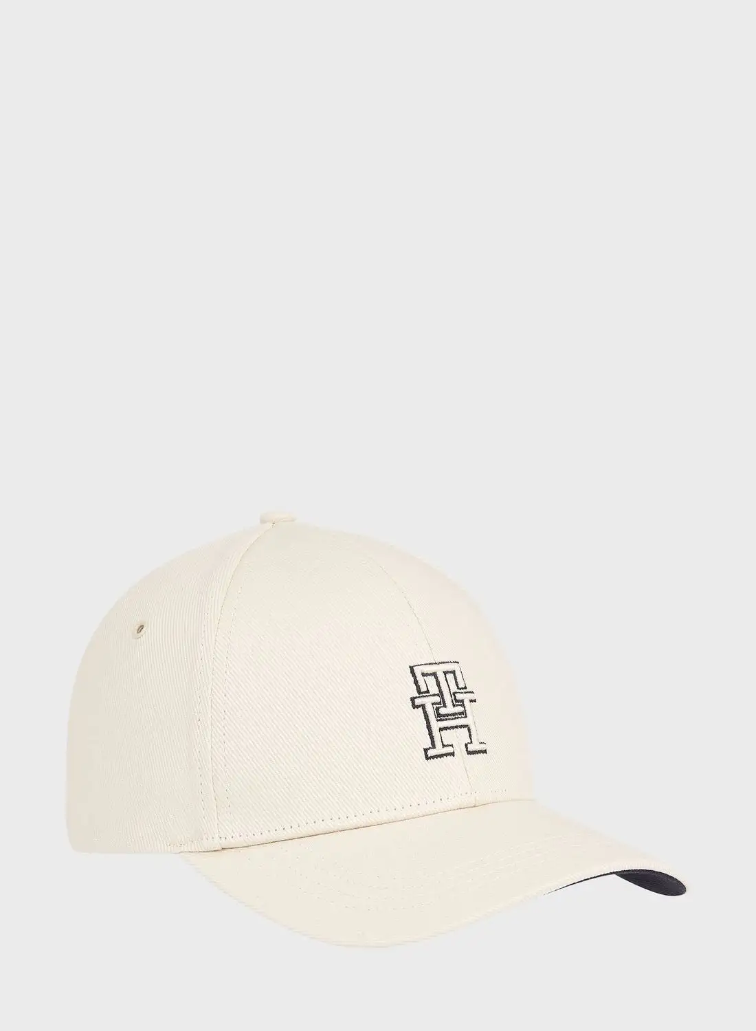 TOMMY HILFIGER Embroidered Logo Curved Peak Cap