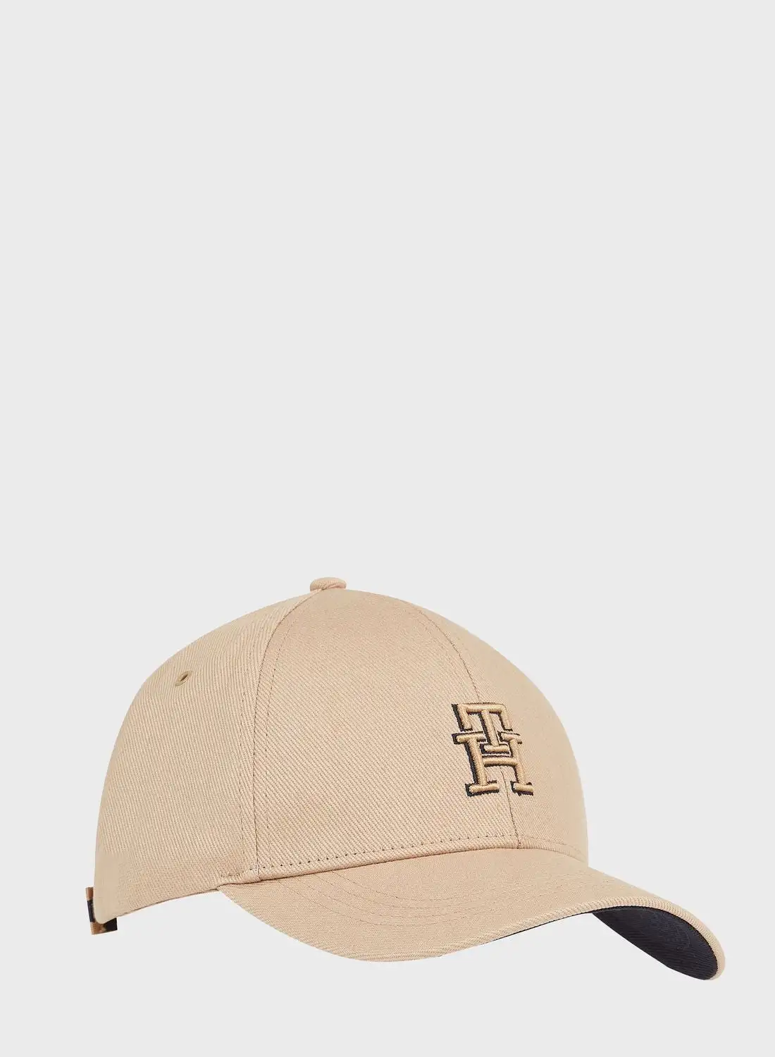 TOMMY HILFIGER Embroidered Logo Curved Peak Cap