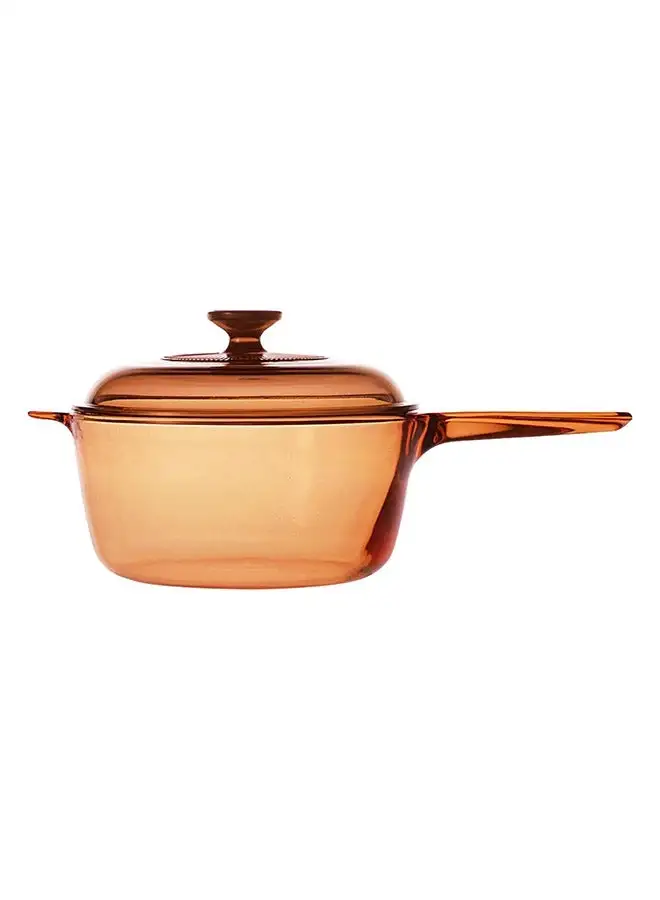 Vision 2.5L Cl1 Cvd Saucepan Amber 1X1 (Vsp-2.5) Vision