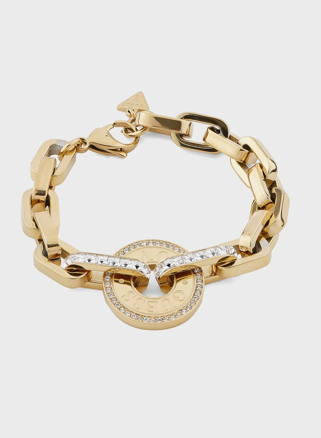 GUESS Rack Jack Pearl Charm Bracelet