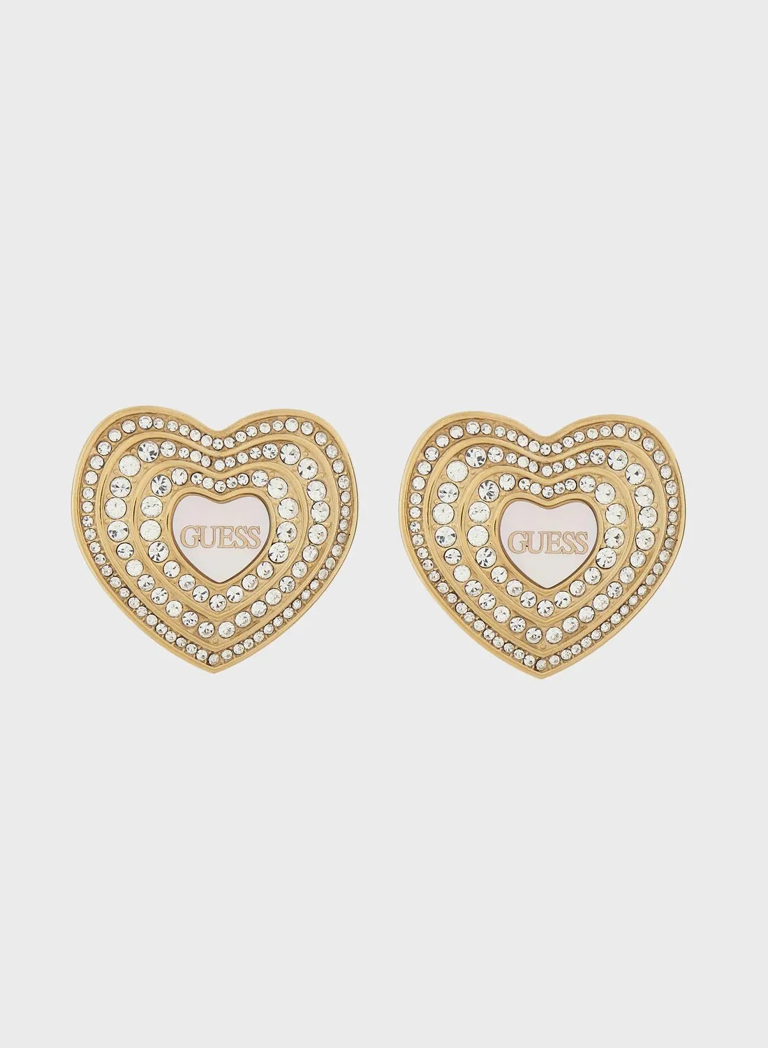 GUESS Metal Stud Earring Set